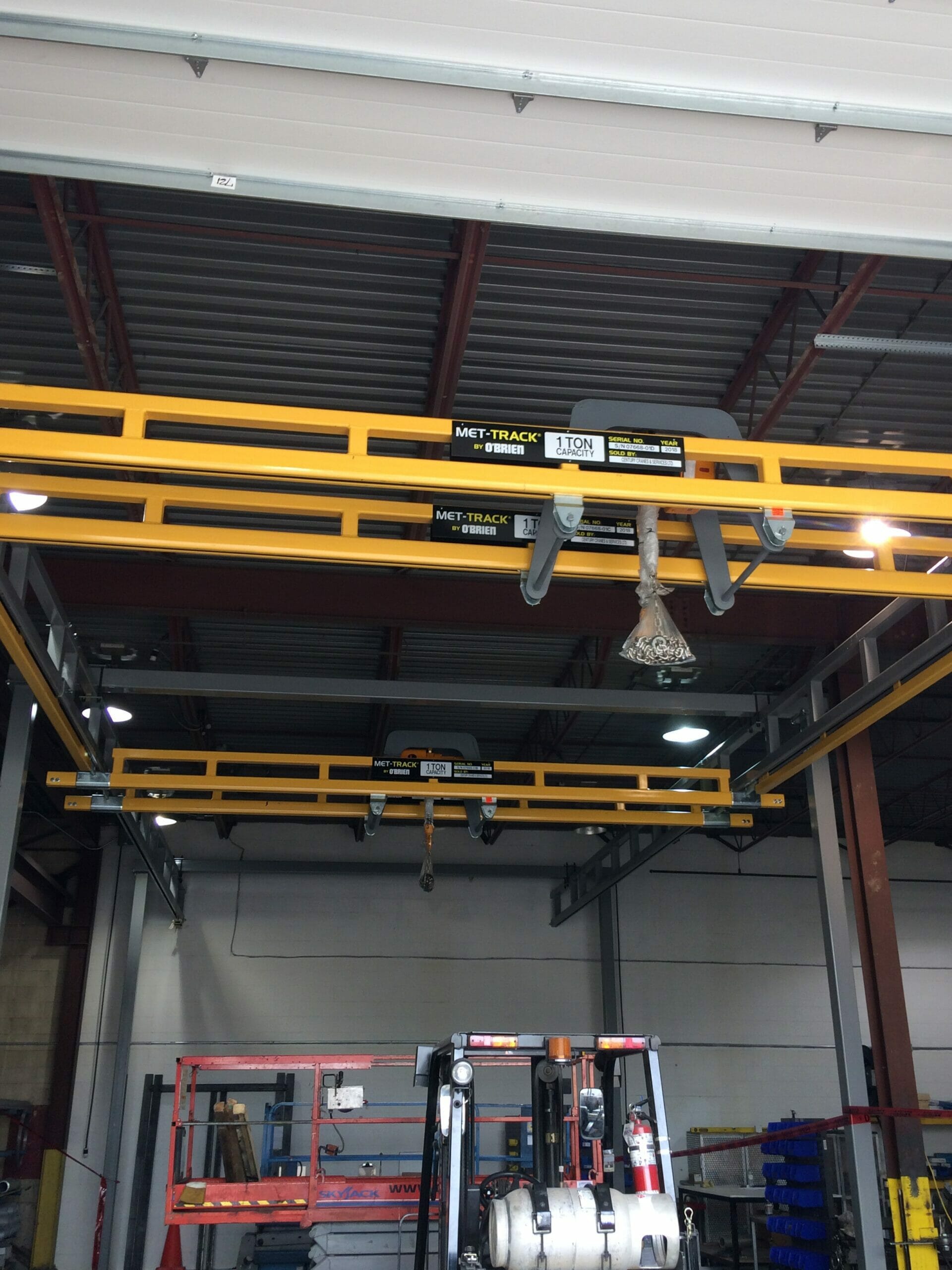 Workstation Crane Installation