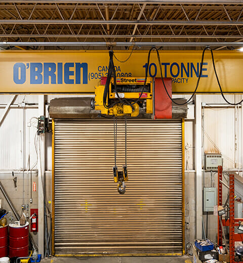 O'Brien Lifting Solutions overhead cranes
